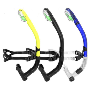 Attrezzatura per bocchino in Silicone per immersioni subacquee a secco per nuotare <span class=keywords><strong>boccaglio</strong></span> frontale sotto il tubo per il respiro dell'<span class=keywords><strong>acqua</strong></span> - Product Image 5