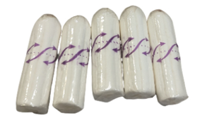 Tampons numériques en coton biologique hypoallergénique, emballés individuellement dans du papier, écologiques, de qualité médicale, pour femmes à peau sensible - Product Image 3