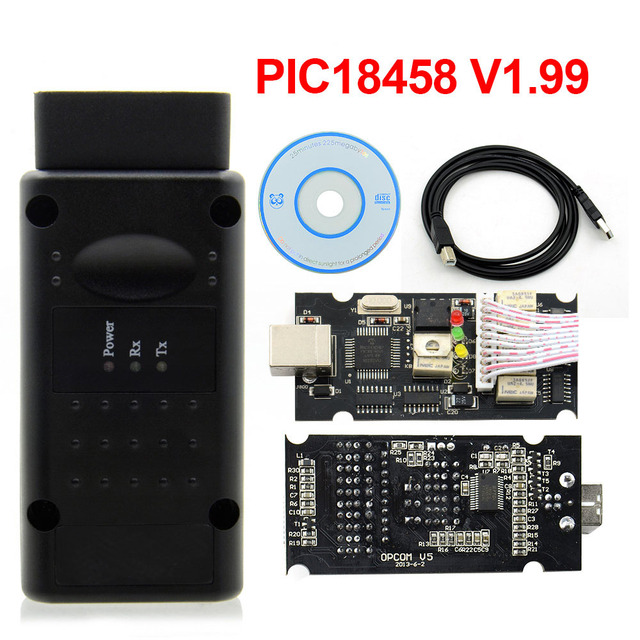 Newest Opcom 1.99 V2014 120309a CAN BUS OBD2 Scanner OP-COM V1.99 PIC18F45K80 Car Diagnostic Tool