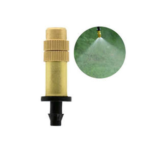 Boquilla atomizadora de cobre ajustable, tamaño del puerto de 2,5 mm, ángulo de pulverización de 110 grados para sistemas de riego de jardín, serie Micro Spray - Product Image 3