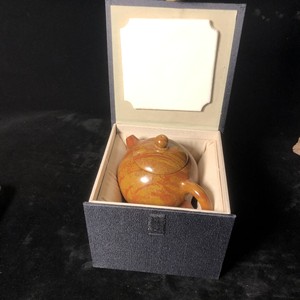 Théière en pierre Bian sculptée, ensemble de thé chinois en pierre entière, coffret cadeau, Guasha, ODM OEM, fabriqué à <span class=keywords><strong>Sishui</strong></span> pour usage commercial et domestique - Product Image 2