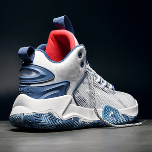 <strong>Outdoor</strong> <strong>Basketball</strong> Sports <strong>Shoes</strong> Fashionable Ankle Protection Wear-Resistant Cool Design for Winter Season Featuring Rubber PU - Product Image 4