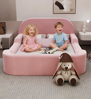 Ensemble de canapé-lit double pliable pour enfants - Canapé-lit moderne en mousse, spacieux, personnalisable en couleur