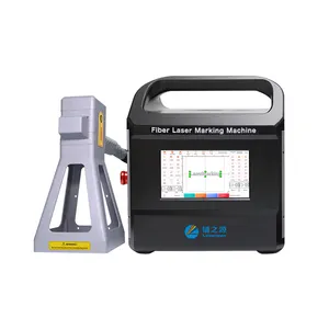 Cheap Price Handheld 20w 30w 50w Portable Fiber Laser Marking Machine for Metal PVC PCB Board