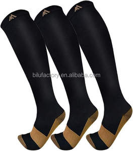 Calcetines de Cobre Bilu - Calcetines para Mujer y Hombre para la Circulación - Ideales para Correr, Deportes - Product Image 1