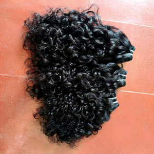 Extensiones de Cabello Humano Virgen de Templos de la India, Paquetes de Cabello Humano Crudo Sin Procesar de Primera Calidad - Product Image 1