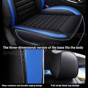 Funda para Asiento de Coche, Protector de Asiento de Automóvil, Cojín de Asiento, Funda de Asiento de Coche, Cojín de Silla, Alfombrilla de Cuero PU, Almohada de Coche, Reposacabezas - Product Image 6