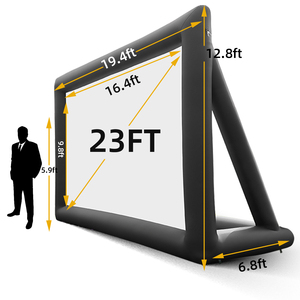 Customized <strong>Inflatable</strong> Movie Screen Outdoor Placement <strong>Inflatable</strong> Screen <strong>Large</strong> <strong>Inflatable</strong> Size - Product Image 4