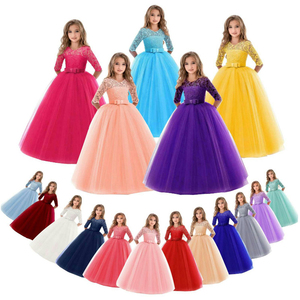Últimos Diseños de Vestidos de Fiesta para Niñas de 7 Años, Ropa Infantil de Boutique al por Mayor para Cumpleaños y Concursos - Product Image 4