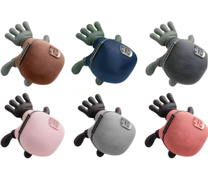 Masajeador Eléctrico de Cuello Shiatsu con Calor, Masajeador de Hombros y Espalda con Compresión Caliente de 3 Zonas, Silicona de Grado Alimenticio, Portátil - Product Image 1