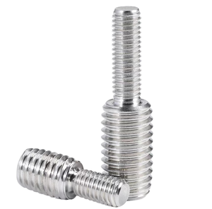 Tornillos de Seguridad de Acero para Matrícula de Motocicleta y Coche, Acabado en Zinc, Personalizados, Antirrobo, Rosca M2, Longitud 55mm - Product Image 1
