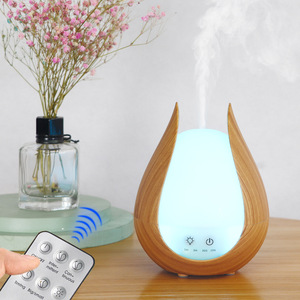 Difusor de Aroma con Apariencia de Madera JCSY de 200 ml, Humidificador Ultrasónico con Luz y Temporizador para Uso en el Hogar y la Oficina - Product Image 5