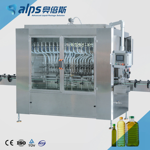 Automatic Plant Plastic Bottle Palm Cooking Olive Edible Essential Sunflower Oil Bottling Line Piston Type Filling Machine