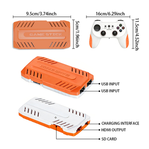 2026 Newest Design X10 Pro 128G 50000+ Game 4K Game Stick 3D HD Retro Video Game <strong>Consoles</strong> Wireless Controller TV <strong>Emulator</strong> - Product Image 2