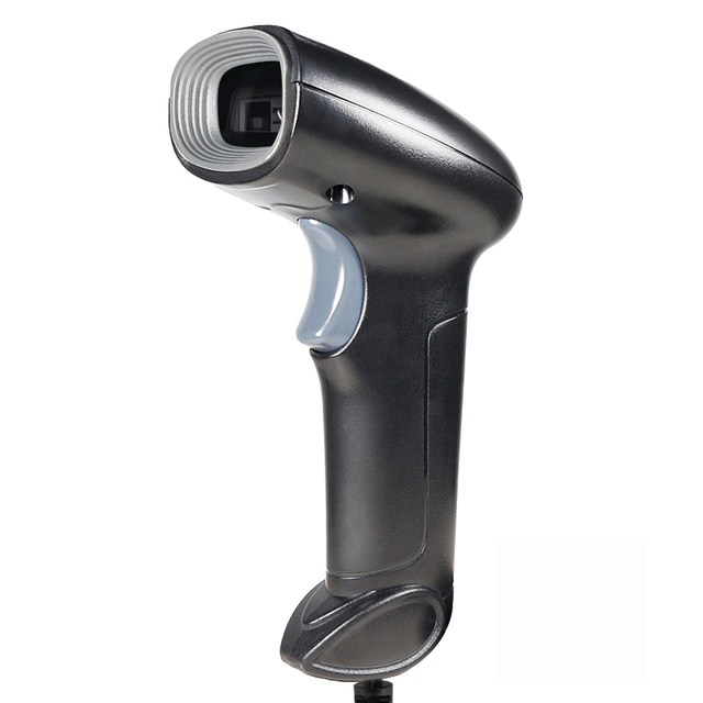 USB Plug-and-Play 1D CCD Bar Code Scanner Ultra High Performance Retail POS Barcode Reader for Libraries Document Scanner