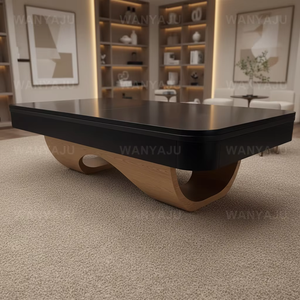 Mesa <span class=keywords><strong>de</strong></span> <span class=keywords><strong>Billar</strong></span> <span class=keywords><strong>de</strong></span> Lujo Moderna <span class=keywords><strong>de</strong></span> 7 y 8 Pies con Luz LED, Fabricada en Madera Sólida con Cajón y Tablero <span class=keywords><strong>de</strong></span> Tenis, para Villas, Venta Directa <span class=keywords><strong>de</strong></span> Fábrica 2026 - Product Image 6