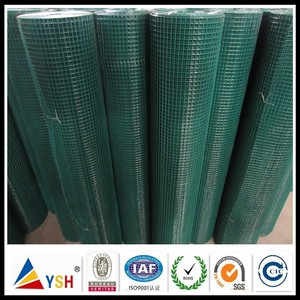 Rollos de Malla de Alambre Soldada de Hierro Galvanizado Personalizados, Calibre 0.4-6mm, Orificio Cuadrado, Marca YSH, para Jaulas de Conejos, Cercas de Jardín, Soldadura Electrostática de PVC - Product Image 6