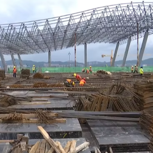 Guiyang sân bay nhà ga mái nhà thép mạ kẽm không gian thiết kế cấu trúc khung - Product Image 6