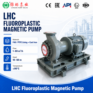 Bomba Magnética Resistente a la Corrosión OEM/DOM para <span class=keywords><strong>H2SO4</strong></span>, HCl, NaOH, HNO3 |   Bomba Química de Fluoroplástico - Product Image 1