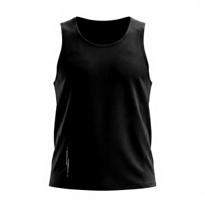 Men's Summer Anti-UV Eco-Friendly Breathable Quick-Drying Spandex/Polyester <b>Mesh</b> Sleeveless T-Shirt Non-Iron Treatment Tank <b>Top</b> - Product Image 4