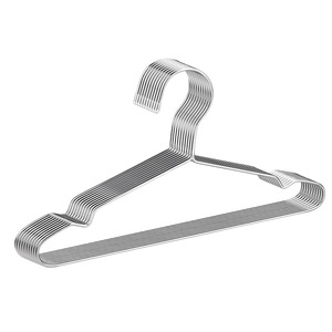 Stainless Steel Children's Clothes <b>Hanger</b> 30cm Rectangle Hook Type Clothing Organizer - Product Image 3