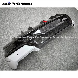Pare-chocs arrière en Fiber de carbone forgé à sec de Style <span class=keywords><strong>Performante</strong></span> pour Lamborghini <span class=keywords><strong>Huracan</strong></span> LP580 Kit de carrosserie LP610-4 - Product Image 3