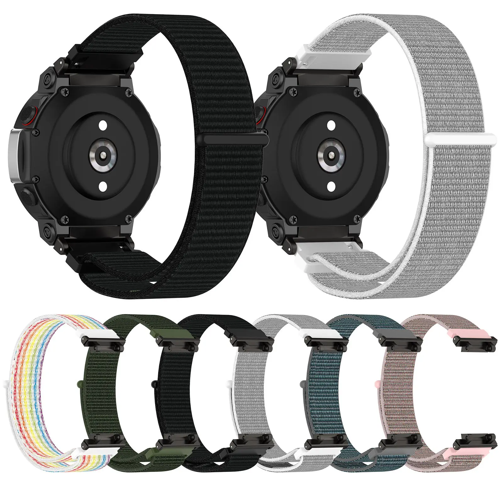 Nylon Loop Strap For Huami Amazfit T-REX 2 Smart Watch Band Women Men Bracelet For Amazfit T-Rex 2 Wristband Correa