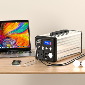 500W Portable Energy Station MPPT Pure Sine Wave <b>Rechargeable</b> Power Backup Solar <b>Battery</b> Home Supply SL-92 Outdoor Portable - Product Image 3