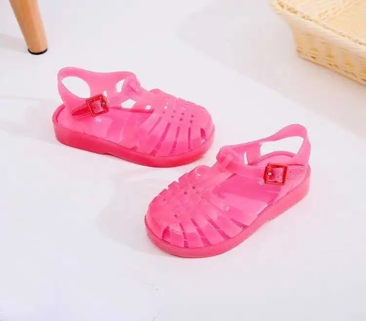 custom kids slippers 2020 Comfortable PVC Sandals Jelly Shoe For Children