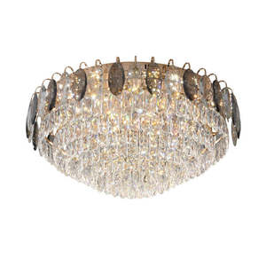 Offre Spéciale Creative PostModern intérieur métal chambre moderne led cristal plafond lustre lampe - Product Image 6