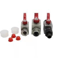 Nouvelle vanne à boisseau sphérique NPT, pièces de rechange mâle/femelle 1/2 BSPP, norme EATON, haute pression, pour huile et gaz, garantie 3 mois, Guangzhou