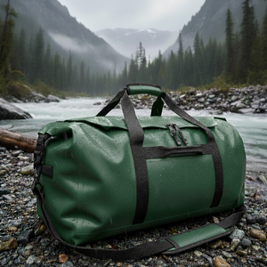 Sac de voyage imperméable SummitMist 50L – Deep Plum - Product Image 3