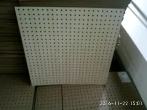 لوح ربط MDF/لوح ربط الميلامين/لوحة pegboard