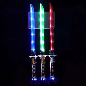 Plastic Glow Red <b>Light</b>-up <b>Stick</b> Wand Party Festival Led Flashing <b>Light</b> Swords Toy for Kids - Product Image 6