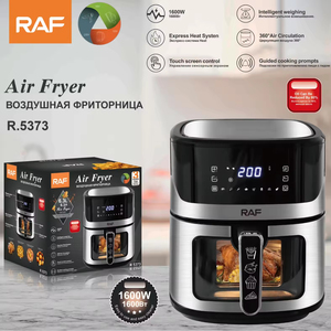 Friteuse à air chaud électrique 1500W, capacité 7L, système de chauffage rapide, circulation d'air à 360°, commande par bouton pour usage domestique en cuisine - Product Image 6