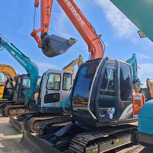 Excavatrice à chenilles Hitachi ZX70 de 7 tonnes, très demandée, 95% neuve, conforme aux normes CE/EPA, avec moteur, boîte de vitesses et pompe à engrenages. - Product Image 2