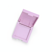 Choebe Pcr - Logo personnalisé - Marque privée - Mini boîte de rangement magnétique en plastique - Compacte - Voyage - Portable - Pochette - Cosmétique - Ombre à paupières - Compacte