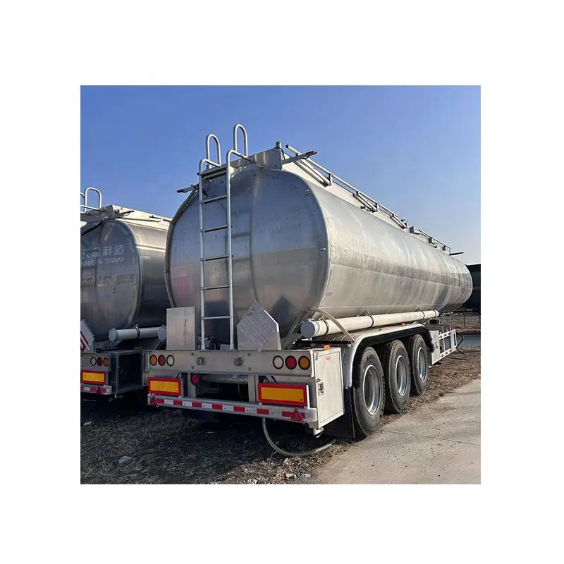 cheap semi trailers 3 axles 30000-50000 litre fuel tank trailer Oil Tank Petrol Tanker Semi Trailer