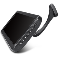 ISO Factory Pantalla digital de 12,2 pulgadas DC10 36V Monitor de espejo retrovisor AHD DVR Monitor de grabación Espejo Retrovisor lateral