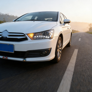 Conjunto de Faros Delanteros para Citroën C-Quatre <span class=keywords><strong>C4</strong></span> Sega <span class=keywords><strong>C4</strong></span> L, <span class=keywords><strong>2012</strong></span>-2016, Actualización de Alta Calidad, Lentes de Proyector LED DRL, Accesorios para Automóviles - Product Image 3