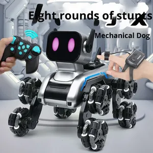 <span class=keywords><strong>Robot</strong></span> Inteligente de Ocho Ruedas, Perro Mecánico Acrobático, Juguete de Control Remoto, Sensor de Gestos, Escalada, Transformación, <span class=keywords><strong>Robot</strong></span> Eléctrico para Niños - Product Image 2