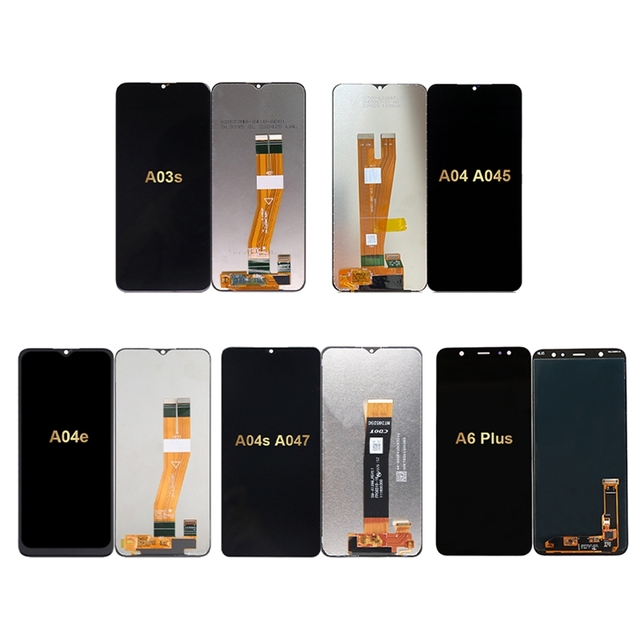 Mobile Phone Lcds Screen Replacement Display for Samsung for Galaxy A03 Core A03s A04e A04s A10 A12 Touch Screen Digitizer