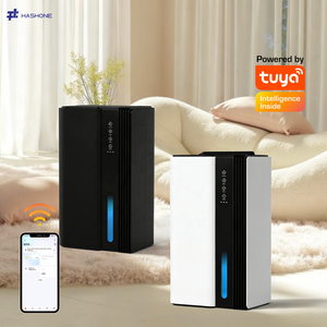 <span class=keywords><strong>Deshumidificador</strong></span> Inteligente HASHONE con Control Táctil, App Tuya, Silencioso, Wifi, 2 en 1 con Purificador de Aire - Product Image 1