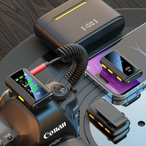 Jingying J28 inalámbrico Lavalier cámara profesional teléfono <span class=keywords><strong>celular</strong></span> <span class=keywords><strong>Audio</strong></span> <span class=keywords><strong>Video</strong></span> grabación Mini micrófono para teléfono móvil - Product Image 3