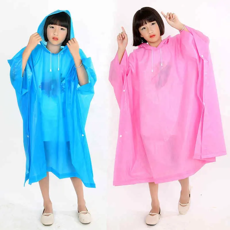 Cartoon Animal Style Waterproof Kids Raincoat For children Rain Coat Rainwear Rainsuit Student Animal Style Raincoat