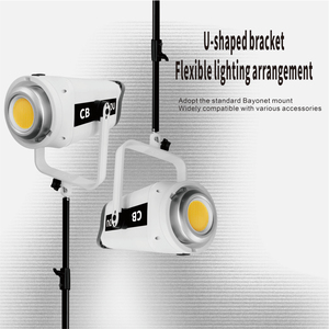 Nuova Luce Professionale <span class=keywords><strong>Audio</strong></span> <span class=keywords><strong>Video</strong></span> da 300W in Alluminio con Design Innovativo, Temperatura Colore Regolabile e Controllo Tramite App - Product Image 3