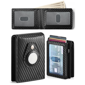 <b>Card</b> Holder Multi Functional Anti Magnetic Bi Fold Business Style Men's 3 In Credit <b>Card</b> <b>Wallet</b> Solid Color Spring 2024 - Product Image 5