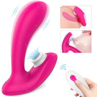 Ferngesteuerter Saugvibrator für Frauen G-Punkt Klitoris-Stimulation Weibliche Masturbation Vibro-Massagegerät für Damen