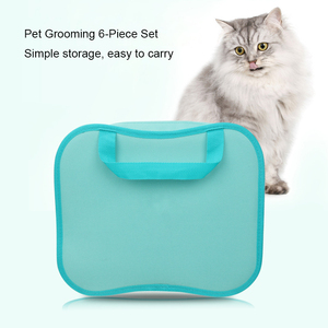 Pet Cleaning Grooming Tool Set Products Cat Dog Brush Luxury Pet <b>Comb</b> Knotting Removal Floating <b>Hair</b> <b>Comb</b> Nail Clippers Set - Product Image 6