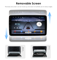 2 Din 4 + 64GB 10 Inch Universal GPS Navigation Audio Stereo Dvd Multimedia 360 Degree Rotatable Android Car Dvd Radio Player